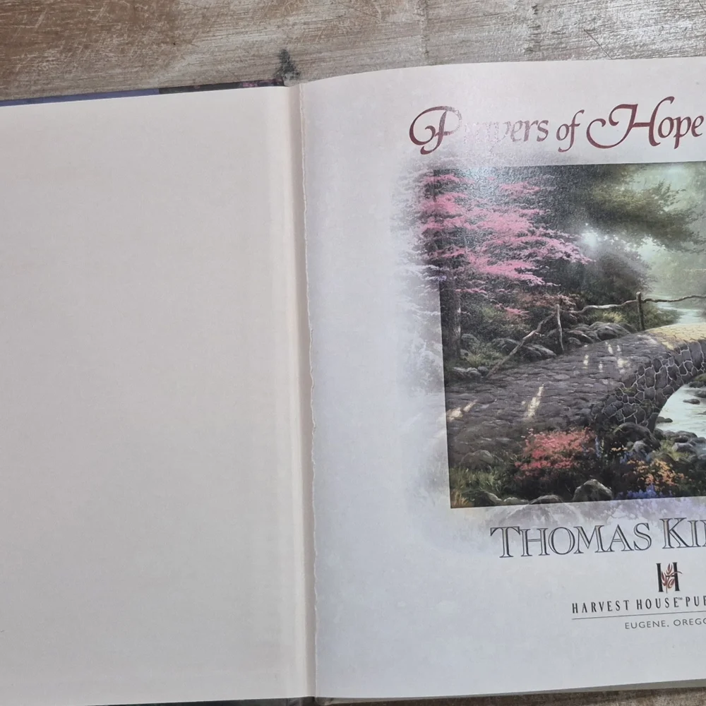 Thomas Kinkade 'Prayers of Hope and Light' with Vibrant Landscape And Candle Set - Picture 5 of 14